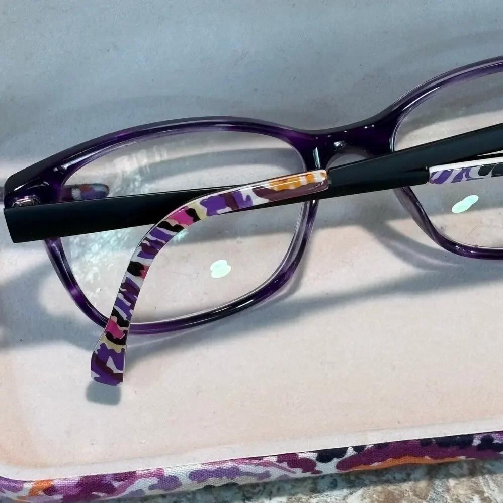 Vera Bradley Fawn Girls Youth Dream Tapestry Prescription Eyeglasses Frames Case